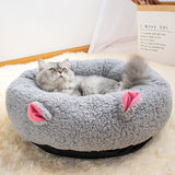 Lamb Wool Cat Litter Round Deep Sleep Pet Litter