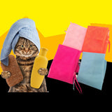 Pet Soft Cat Grooming Bag Adjustable Multifunctional Polyester Cat Washing Shower Mesh Bags Pet Nail Trimming Bags