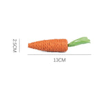 Cat Toys Carrot Bites Paper Toys Ringing Stones Cat Sticks Self Hi Tooth Grinding Sticks Interactive Pet Products